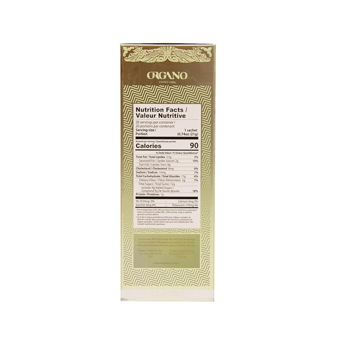 ORGANO Cafe Supreme 100% Ganoderma Lucidum with Ginseng (20 Sachets)