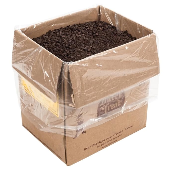 Dutch Treat Chopped Chocolate Cookie Ice Cream Topping - 10 lb.