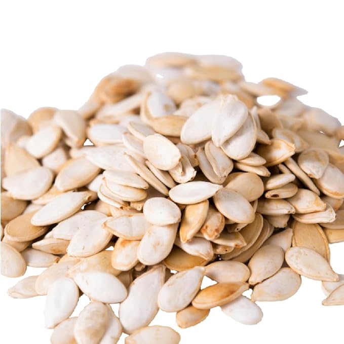 Pumpkin Seeds in-Shell (Whole) Roasted &amp Unsalted by Gerbs - 2 LBS Premium Grade AA Pepitas - Top 10 Food Allergen Free - Vegan &amp Kosher - Seed Country of Origin USA - Made in Rhode Island