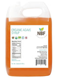 NBF Agave Syrup Organic Nectar Low Carb Sugar substitute for baking drinks &amp more Family-friendly Gluten free Ideal for restaurants and industrial kitchens Ambar 176oz
