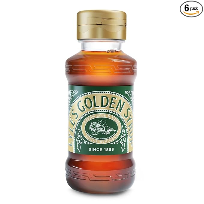 Lyle's Golden Syrup Original 11 oz Bottles (6 Pack)