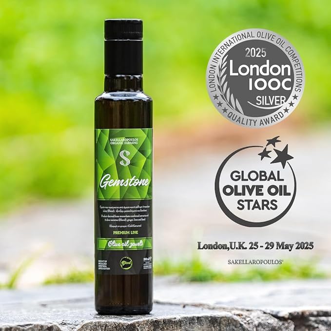 Gemstone Blend Gourmet Flavored Extra Virgin Olive Oil (Ginger Basil Lime)