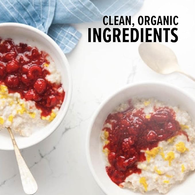 One Degree Organic Foods Sprouted Steel Cut Oats USDA Organic Non-GMO Gluten Free Oatmeal 24 oz. 8 Pack