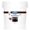 Satin Ice Fondant for Cake Decorating Dark Chocolate (20 Pound)