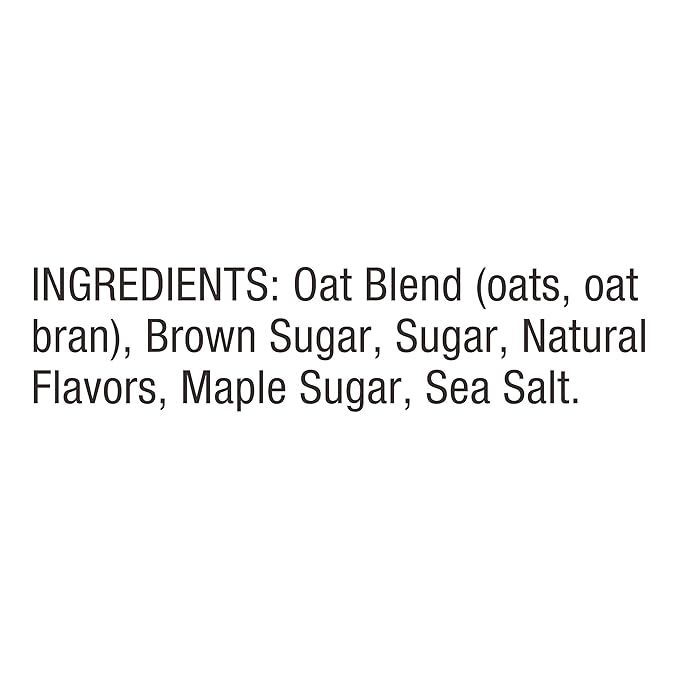 Bob's Red Mill Instant Oatmeal Maple Brown Sugar 24 Packets Total (1 Box/6 per Box) Non-GMO Gluten Free Whole Grain