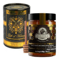 Ellora Farms Greek Honey Single Estate PDO Pine &amp Thyme Raw Honey Unfiltered Beautiful Gift Pack with Dipper Beekeepers Reserve Pure Raw &amp Unfiltered Cold-Pressed Gluten Free - 450 g