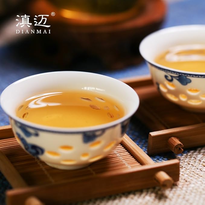 2021yr 老班章普洱茶 200g (7oz) Lao Ban Zhang Puerh Tea Cake Natural and Aged Sheng Pu Erh Tea Yunnan Raw Puer Tea Cake
