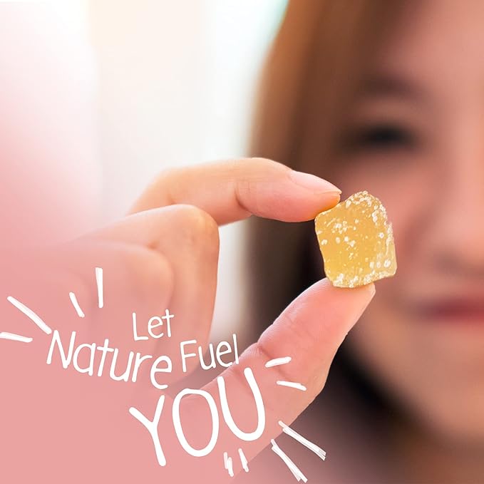 Fuel by Nature Dried &amp Crystallized Ginger Healthy Snack High Energy Treats for Snacking Bulk Dried Candied Ginger 3 lb