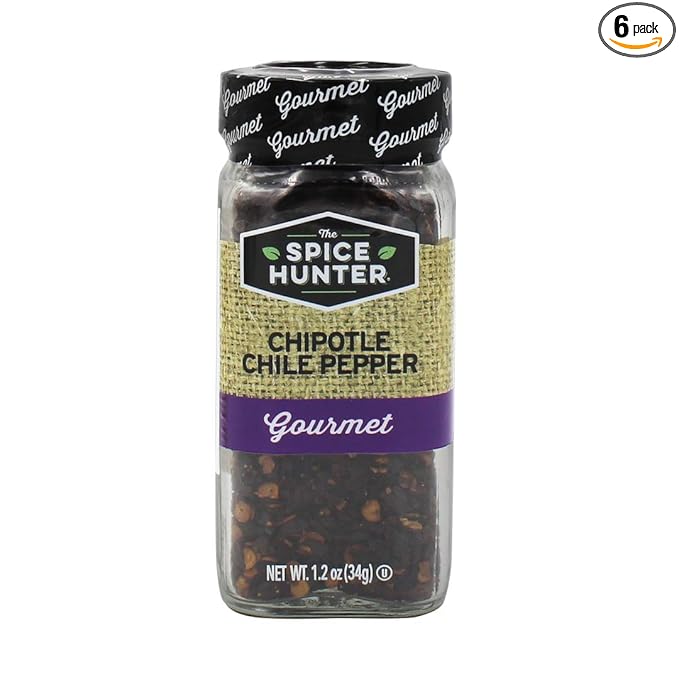 Spice Hunter Chipotle Chile Pepper Crushed 1.2-Ounce Jars