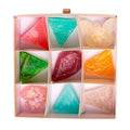 Silky Gem® The Gemmies Crystal Candy Sample Box: 10-Piece Mixed Flavor Assortment – Handcrafted Edible Jewelry &amp ASMR Sweets – Vegan Gluten-Free