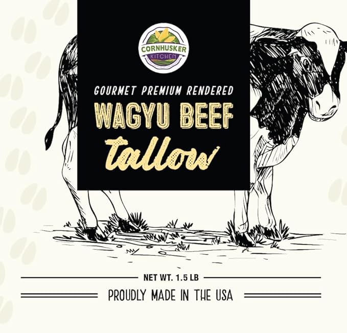 Cornhusker Kitchen Premium Rendered Tub 1.5lbs (Wagyu Beef)