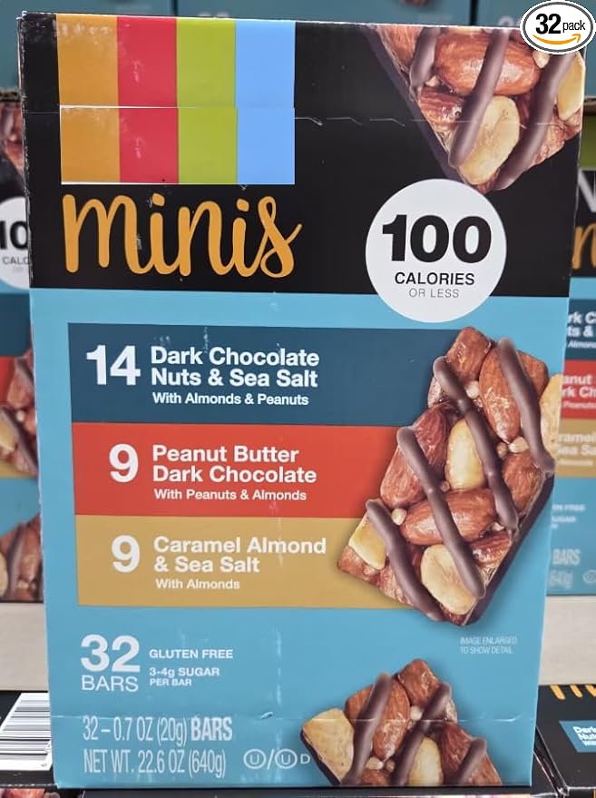 Kind Minis Variety Pack 32 Bar 22.4oz 640g Box