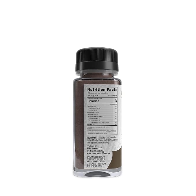 Sabatino Tartufi Truffle Zest Seasoning The Original All Purpose Gourmet Truffle Powder Plant Based Vegan and Vegetarian Friendly Kosher Low Carb Keto Non-GMO Project Certified 2pack