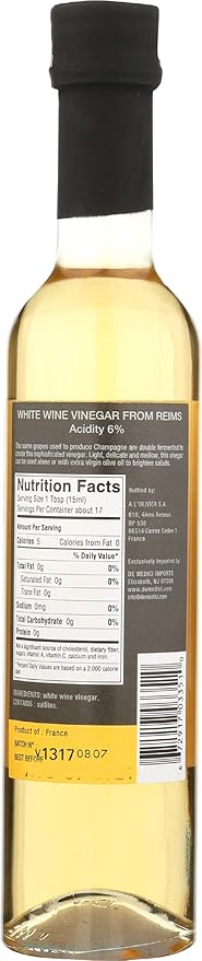 A Lolivier Vinegar White Wine Reims 250 ml