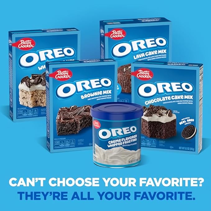 Betty Crocker Oreo Lava Cake Mix 8.3 oz (Pack of 10)