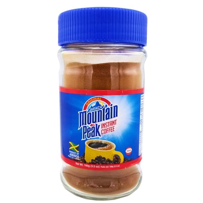 Mountain Peak Instant Coffee – Premium Jamaican Blend 100g Jar