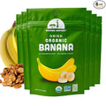 Mavuno Harvest Dried Banana Chips Fruit Snacks | Organic Dried Banana | Healthy Snacks for Kids &amp Adults | Unsweetened Banana Chips | Gluten Free Snack | Vegan Non GMO Direct Trade | 2 Oz Pack