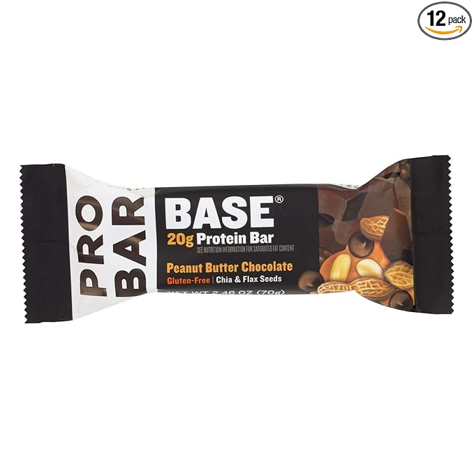 Probar Peanut Butter Chocolate Core Bar - 2.46 Oz -Pack of 12