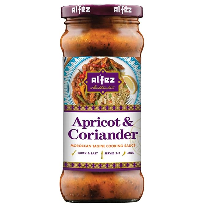 Vantexi (3 PACK) - Al Fez - Apricot &amp Coriand Tagine Sauce | 350g | 3 PACK BUNDLE