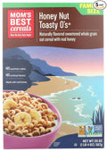 Mom's Best Honey Nut Toasty O's 20-Ounce Bag (Pack of 5)