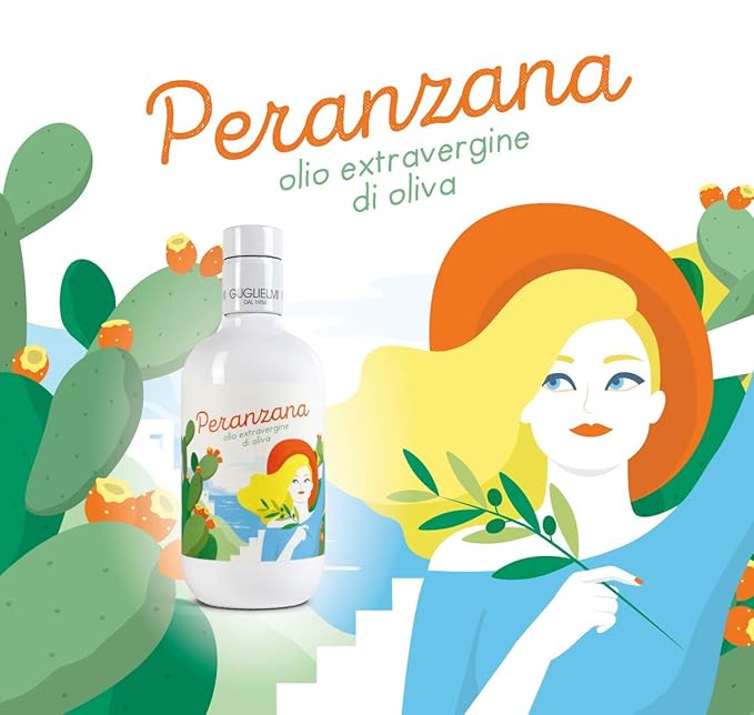 GUGLIELMO Peranzana Extra Virgin Olive Oil 16.9 FZ