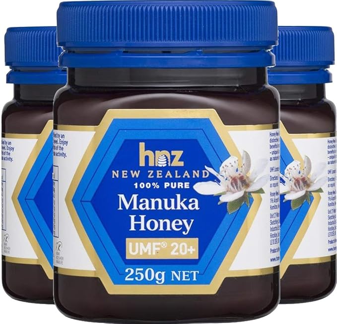 Honey New Zealand UMF20+ Manuka-Honey 250g (3 Bottle)