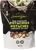 Milk Chocolate Covered Sea Salt Pistachios with Pink Himalayan Salt 17.68oz