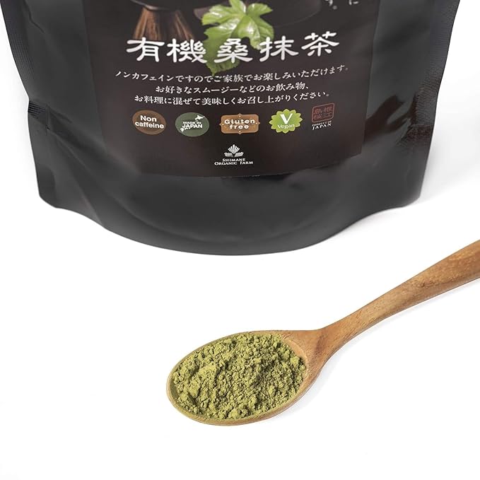 Shimane Organic Farm Japanese Mulberry Matcha - Caffeine-free 3.52 oz