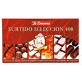 La Estepena Surtido Seleccion Mix of Mantecados Polvorones chocolates and mazapan- traditional Spanish Christmas sweet 400 Grs