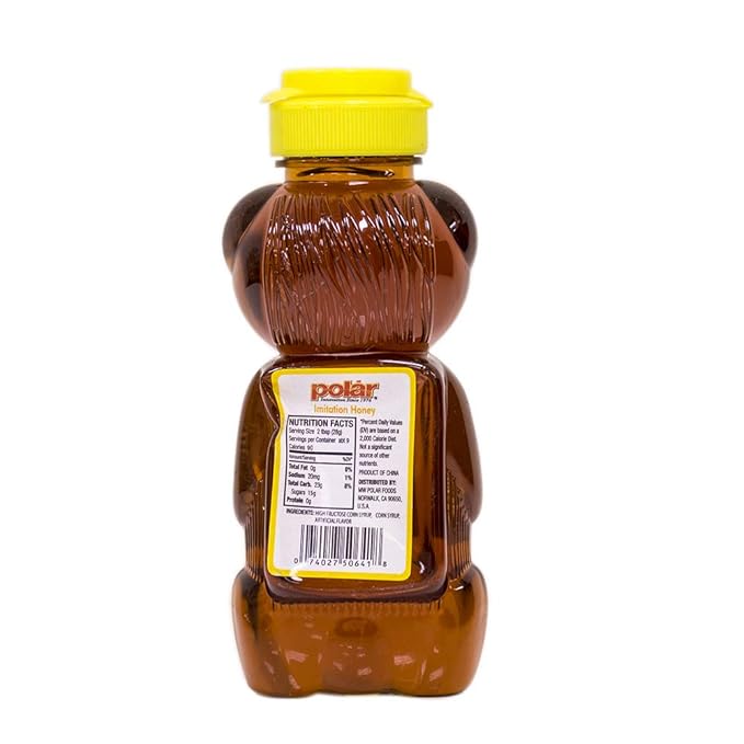 MW Polar Syrup Imitation Honey 9 Oz (Pack Of 12)