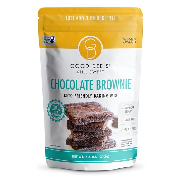 Keto Best Sellers - Chocolate Brownie Mix Carrot Cake &amp Muffin Mix Butter Pecan Cookie Mix Corn Free Bread Mix