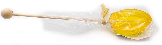 Sweet Stirs Original Flavored American Honey Spoons on Wooden Sticks Gift Pack of 10 (Ginger Lemon)