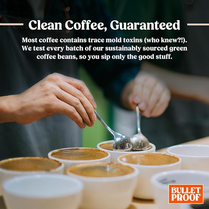 Bulletproof The Mentalist Medium-Dark Roast Whole Bean Coffee 12 Ounces Clean Coffee Tested for Toxins Packaging May Vary (Pack of 2)