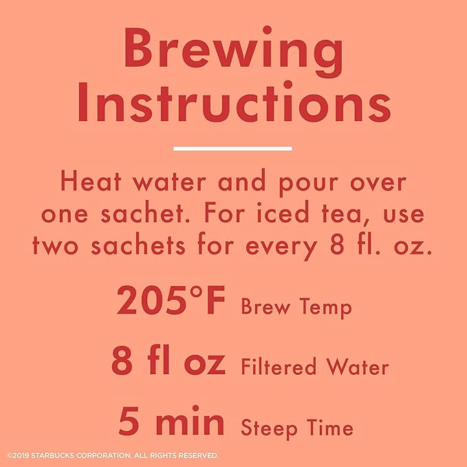 Teavana Beach Bellini and Lemon Ginger Bliss Herbal Tea - 12 Sachets Each (24 Total) Plus 12 GoHealthful Pure Raw Organic Honey Sticks Equal to 2.11 Ounces of Clover Honey