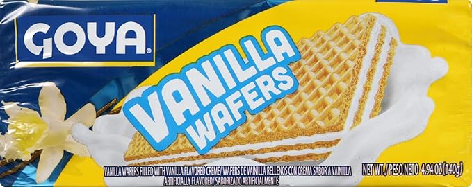 Goya Foods Vanilla Wafers 4.94 Ounce (Pack of 24)