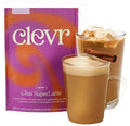 Clevr Chai Tea Latte Instant Superfood Powder Blend with Oat Milk Lion’s Mane Reishi Mushroom Black Tea Organic Spices Coconut Cream Ashwagandha Oprah’s Favorite Things 2022 (14 Lattes)