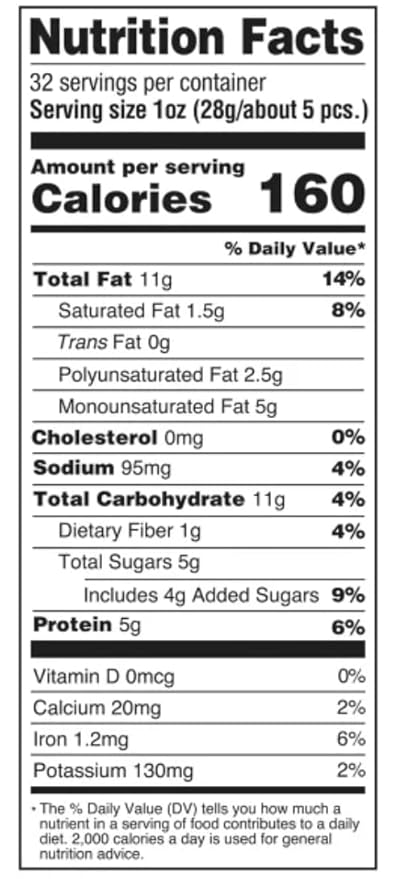 Kirkland Signature Cashew Clusters 2 lbs Item 440493 Bundle with MORALZA Silicone Collapsible Cup 200ml - 2 Items
