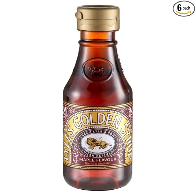 Lyle's Maple Flavour Golden Syrup (454g) - Pack of 6