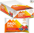PROBAR - MEAL Bar Wholeberry Blast Non-GMO Gluten-Free Healthy Plant-Based Whole-Food Ingredients Natural Energy (12 Count)
