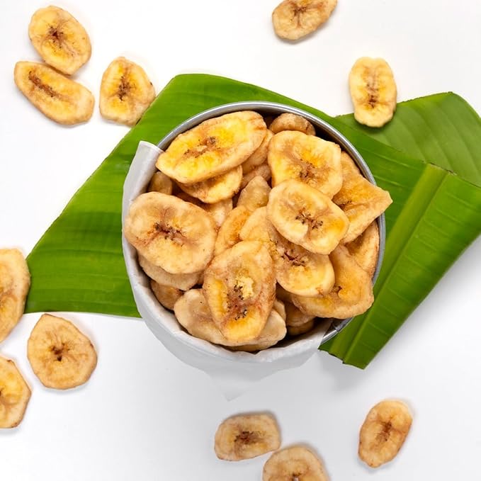 Sweetened Banana Chips - 4 Lb Healthy Snack Option Elevate Your Healthy Lifestyle With These Delicious Banana Snacks.