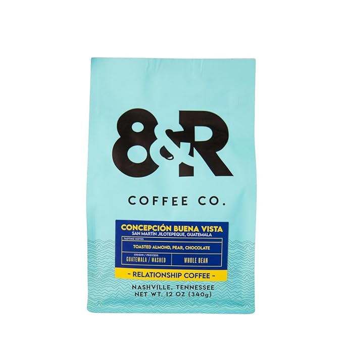 Concepción Buena Vista Guatemala - Roasted by 8th &amp Roast Coffee Co. - Whole Bean Coffee - 2 Pound Bag