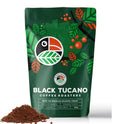 Black Tucano Specialty Coffee - Brazilian Ground Medium Roast Coffee - Organic Ground - 8.8 Ounces 250 Gr