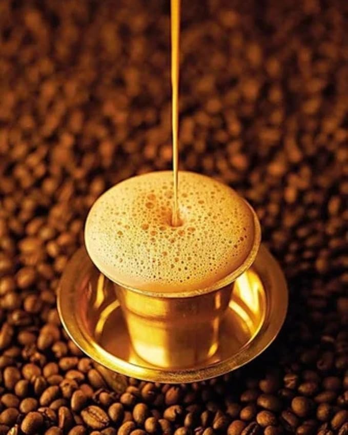 Cothas Traditional Royal Blend Instant Coffee Powder - Pack of 3 Each Bottle 90g = 270g [ Coffee : 100% ]