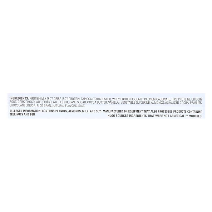 NuGo Nutrition - Slim Bar Brownie Crunch - 1.59 oz(Pack of 12)