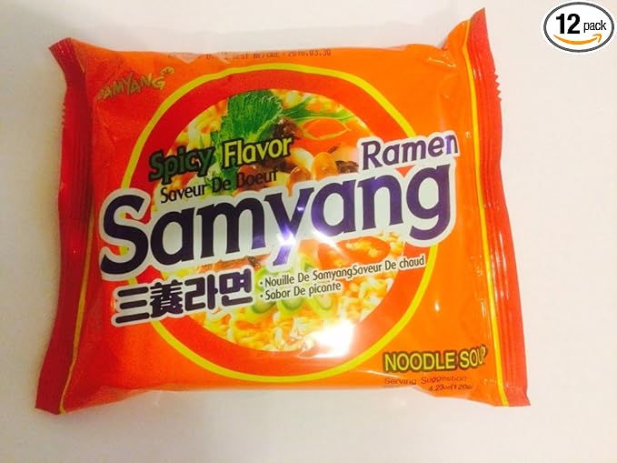 Samyang Original Ramen 4.23 Oz (Pack of 12)