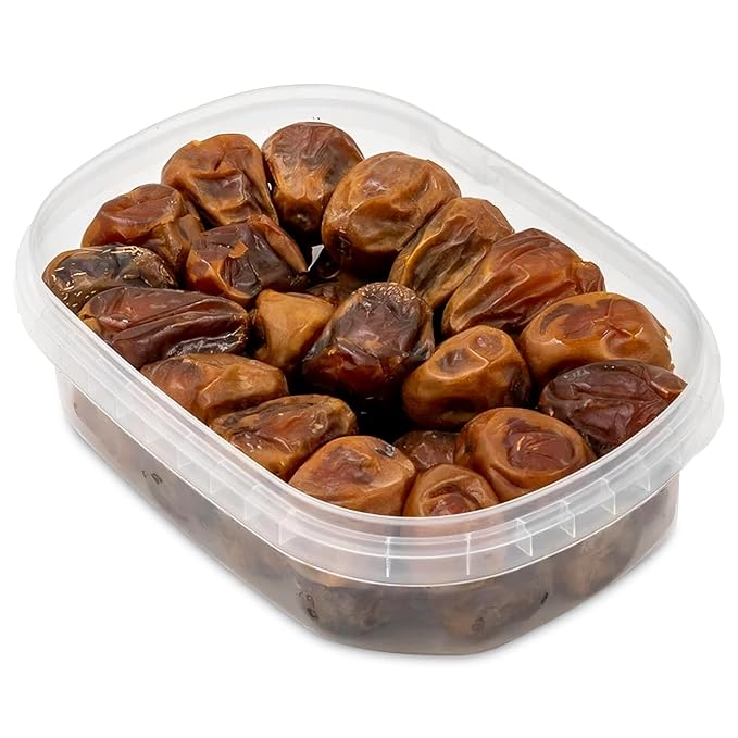 Al Madinah Sukkary Dates (Alqassim) – “Premium” Large All Natural Grown fruit - Whole Dates Non-GMO Naturally Sweet Fruit Snack Al Madinah Sukkary Dates Whole box - 2 lb