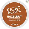 Eight O'Clock Coffee Hazelnut Single Serve Coffee K-Cup Pod 24 Count (Pack of 4)