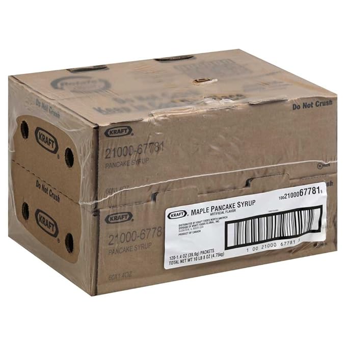 Syrup Pancake 120 Case 1.4 Ounce