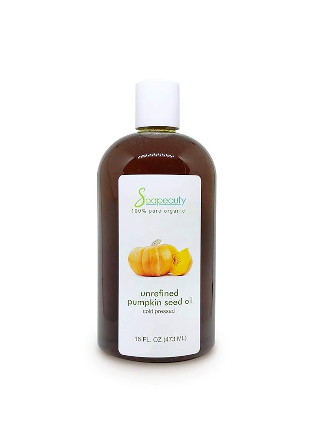 PUMPKIN SEED OIL UNREFINED CARRIER COLD PRESSED VIRGIN RAW PURE 16 OZ