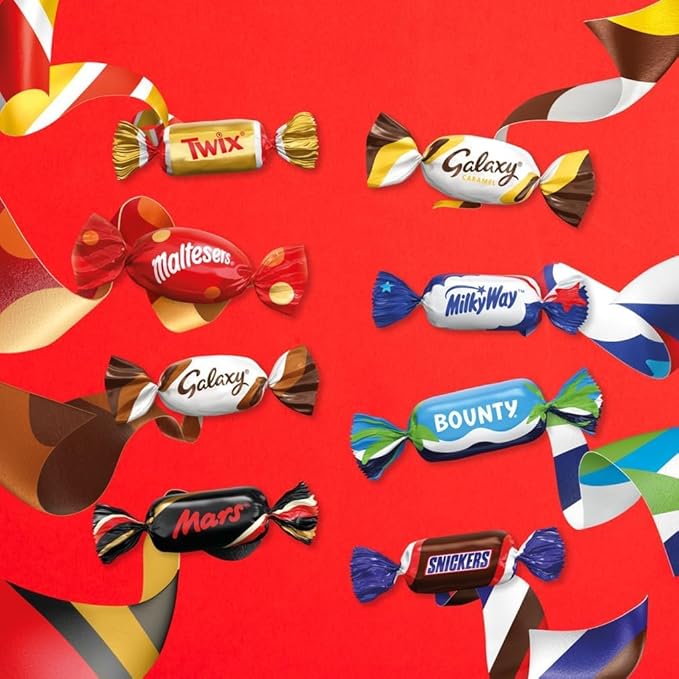 Mars Bonbons assortis Célébrations en boîte octogonale - 385 g
